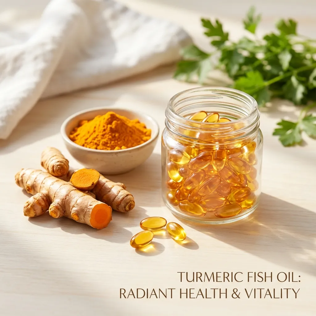【終於找到抗發炎解方】薑黃魚油：1+1>2的黃金複方，給你全方位守護